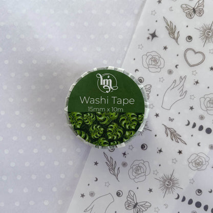 Monstera Leaves Washi Tape