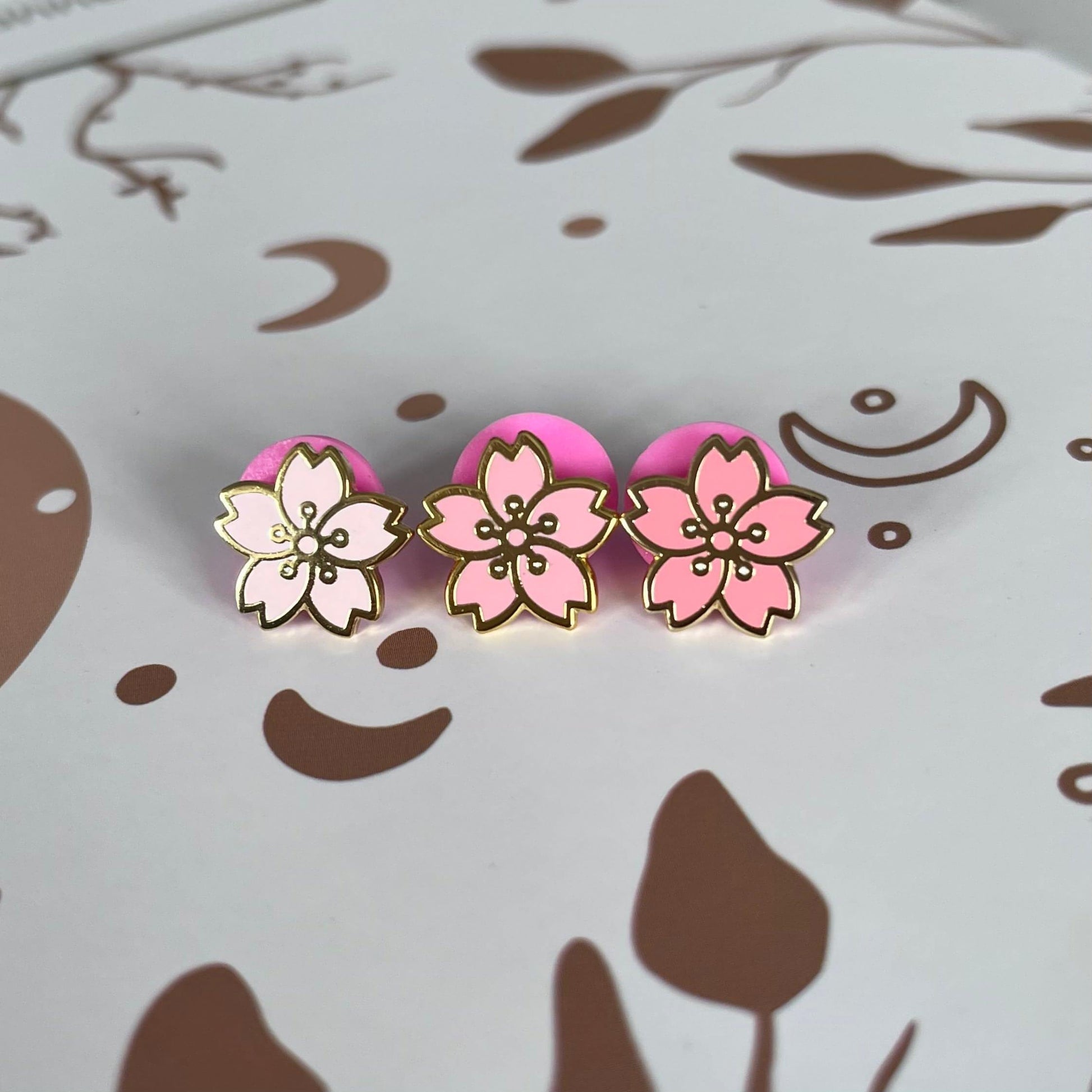 Lunamise | Mini Blossom Enamel Pin.
