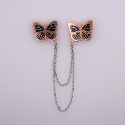 Butterflies Collar Pin